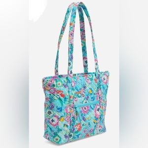 Vera Bradley Disney Ariel Floral Small Tote Bag Purse Handbag NWT Little Mermaid